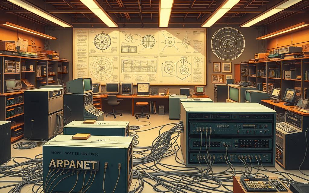 ARPANET network development history