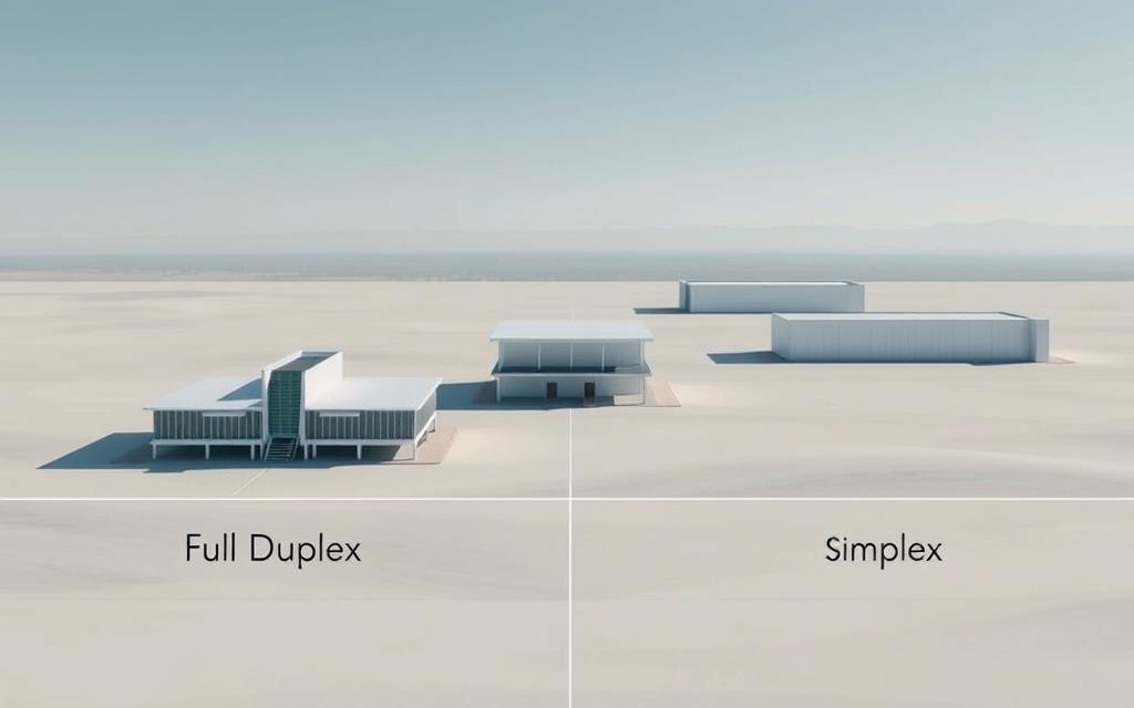 half duplex vs full duplex communication modes
