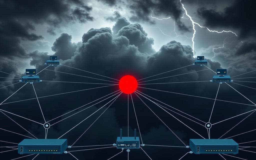 network single points of failure diagram